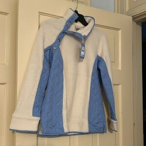 Sail to Sable NWT Sherpa pullover size S